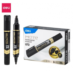 Bút lông dầu - Deli EU72-BK - Đen