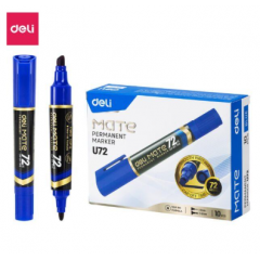 Bút lông dầu - Deli EU72-BL - Xanh dương