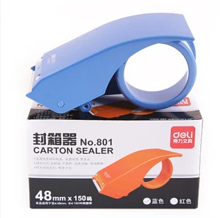 Cắt băng keo cầm tay nhựa Deli 801