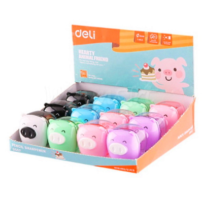 Chuốt chì Deli mini - E0557 hình con heo