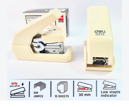 Dập ghim trợ lực Deli - E0273