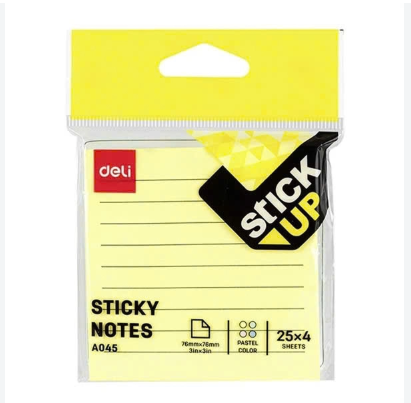 Giấy note 3x3 Deli - EA045