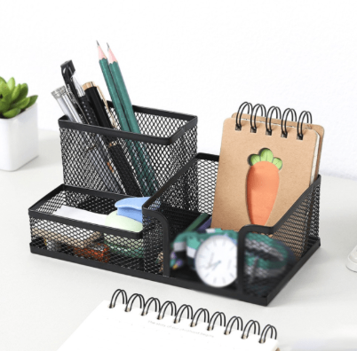 Hộp cắm bút sắt Deli 9154