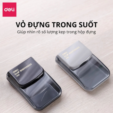 Hộp đựng kim từ - Deli E988