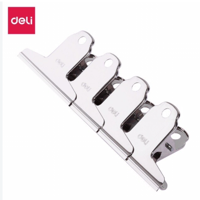 Kẹp inox Deli - 9533 76mm (4 cái/túi)