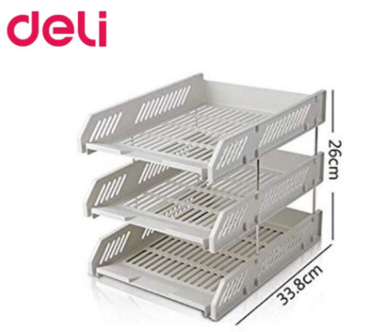 Kệ 3 tầng nhựa Deli Z613