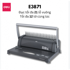 Máy đóng gáy lò xo Deli 3871