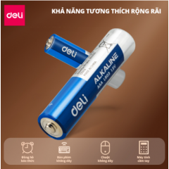 Pin kiềm số 7 - 3A Deli E18511