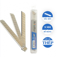 Lưỡi dao rọc giấy 9mm FO-BL01 Thiên Long