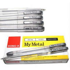 Bút Gel My Metal - Đông A 0,7mm Bạc