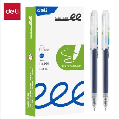 Bút gel Deli EG05 - Xanh dương