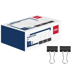 Kẹpbướm25mm-Deli EZ64
