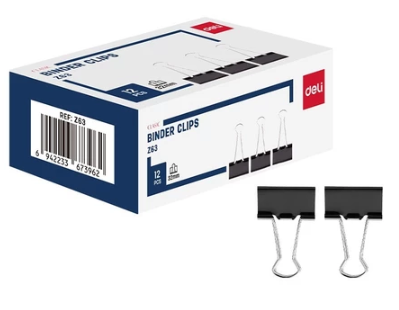 Kẹp bướm 32mm - Deli EZ63