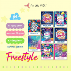 Tập 96 trang Freestyle 60gsm - Kẻ thường