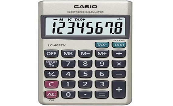 Máy tính Casio LC 403TV chính hãng