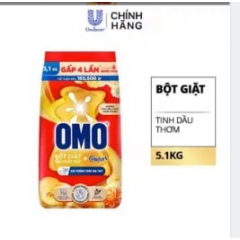Bột giặt Omo Comfort tinh dầu thơm bịch 5,3kg