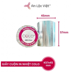 Giấy in nhiệt CoLo K57x45mm