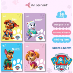 Tập 96 trang Đội chó cứu hộ PAW 100gsm - 4 ô ly