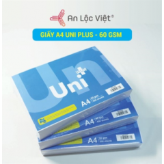 Giấy A4 Uni Plus 60 gsm màng co